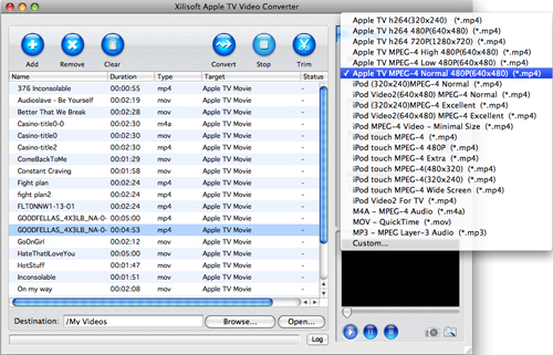 Xilisoft Apple TV Video Converter for Mac