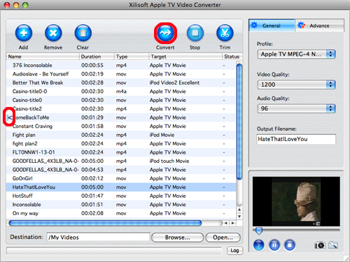 Xilisoft Apple TV Video Converter for Mac