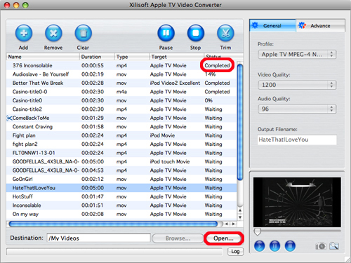Xilisoft Apple TV Video Converter for Mac