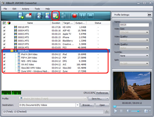 Xilisoft AVCHD Converter