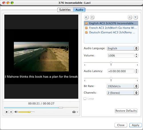 Mac AVI to DVD burning