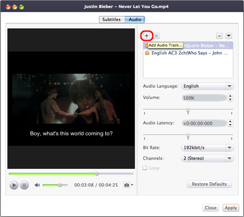 How to edit DVD Audio Track