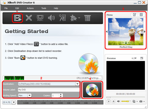 DVD Creator, Convert MPEG to DVD, MPEG to DVD converter
