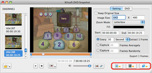 Xilisoft DVD Snapshot for Mac
