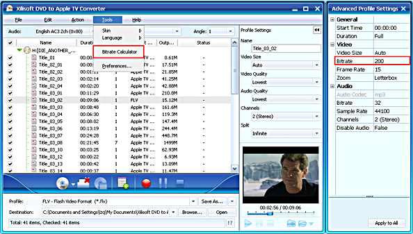 Xilisoft DVD to Apple TV Converter