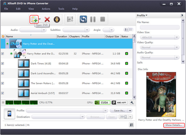 Xilisoft DVD to iPhone Converter