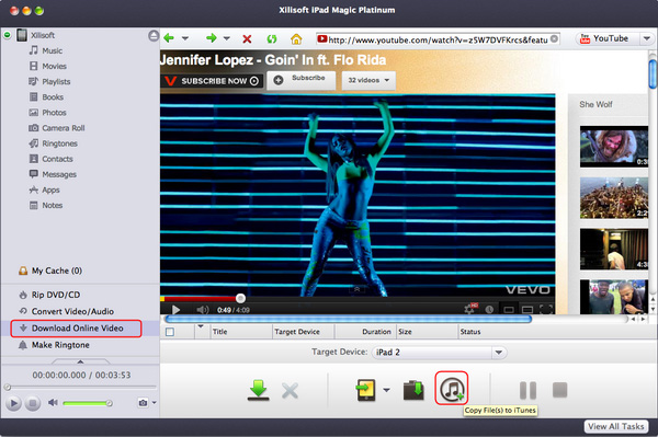Download and convert online videos to iPad