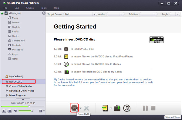 Transfer iPad files to iTunes