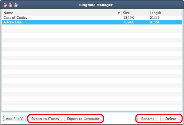 Xilisoft iPhone Ringtone Maker for Mac