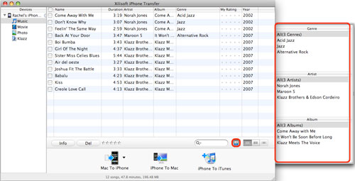 Xilisoft iPhone Transfer for Mac
