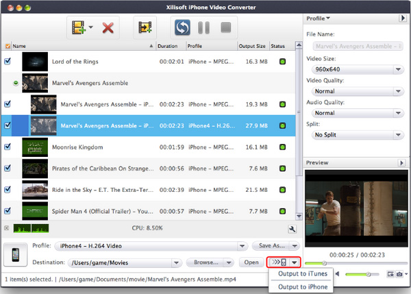Xilisoft iPhone Video Converter for Mac