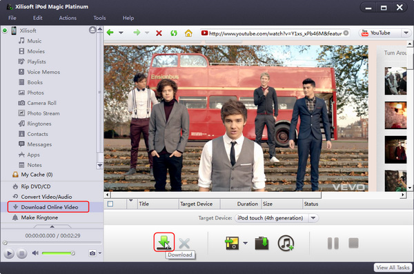 Download and convert online videos to iPad