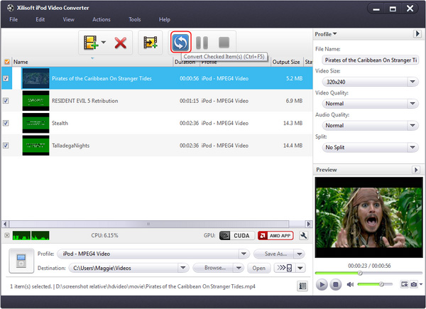 Xilisoft iPod Video Converter