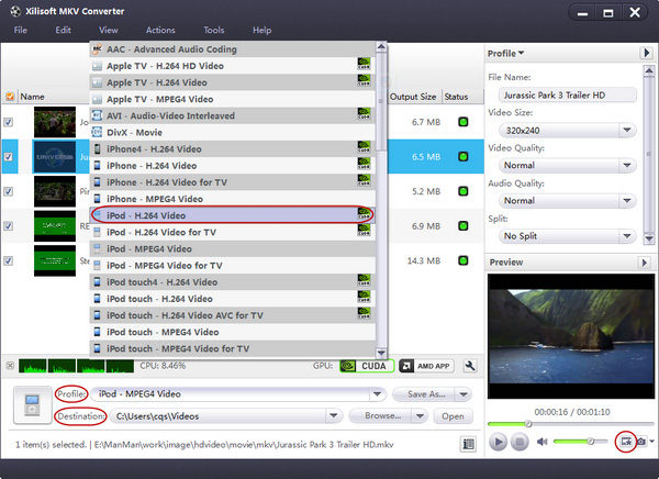 Xilisoft MKV Converter
