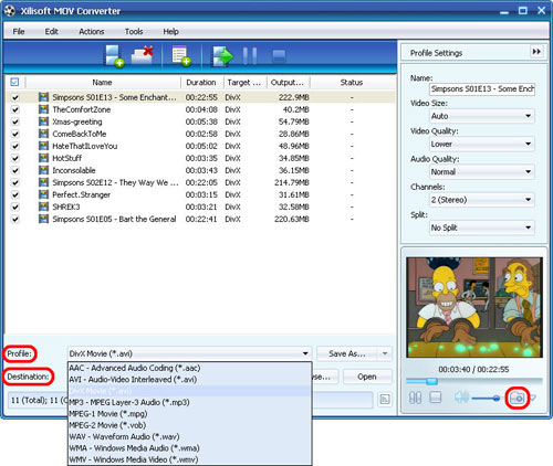 Convert MOV to AVI, MOV Converter