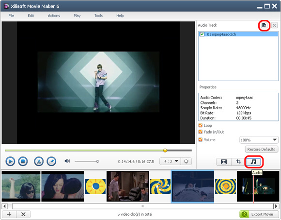 Xilisoft Movie Maker
