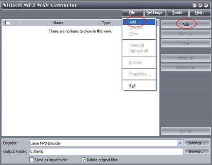 Xilisoft MP3 WAV Converter