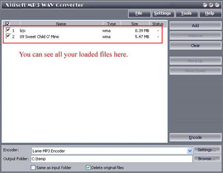 Xilisoft MP3 WAV Converter