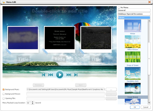 Xilisoft MPEG to DVD Converter