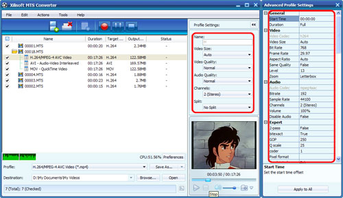 Xilisoft MTS Converter