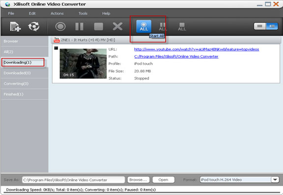 Xilisoft Online Video Converter