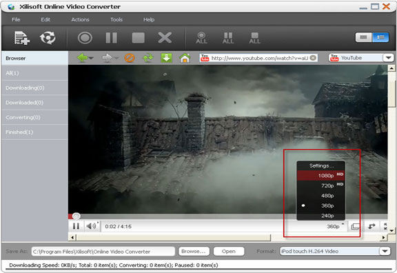 Xilisoft Online Video Converter