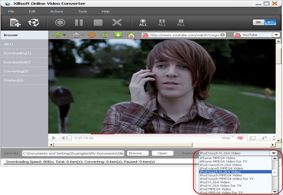 Xilisoft Online Video Converter