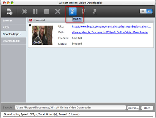 Xilisoft Online Video Downloader for Mac