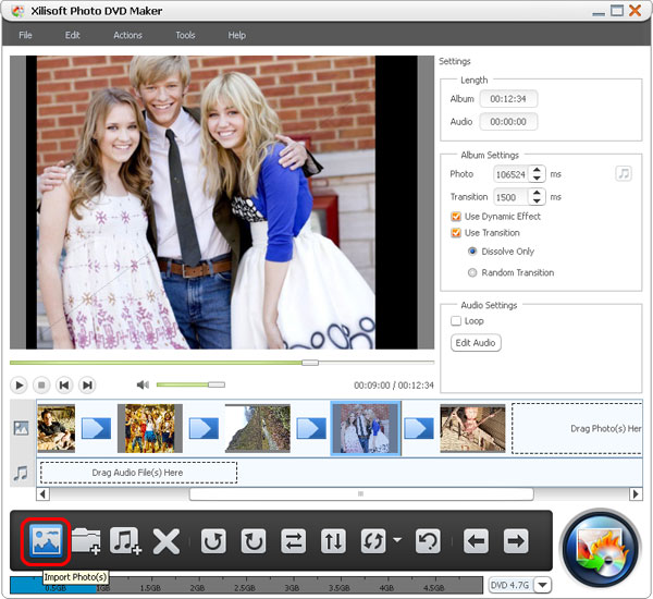 Xilisoft Photo DVD Maker