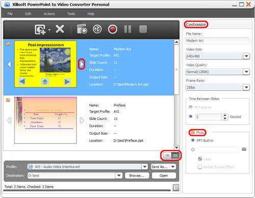 Xilisoft PowerPoint to Video Converter