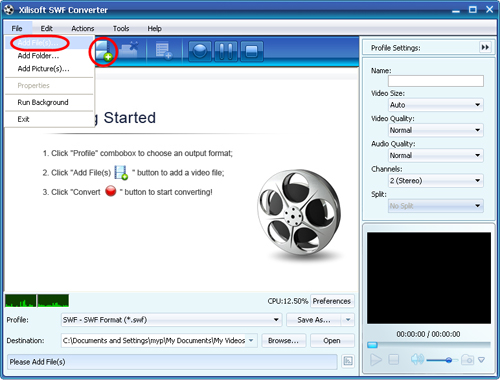 Xilisoft SWF Converter