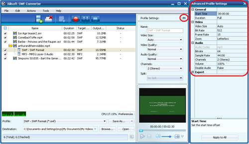 Xilisoft SWF Converter