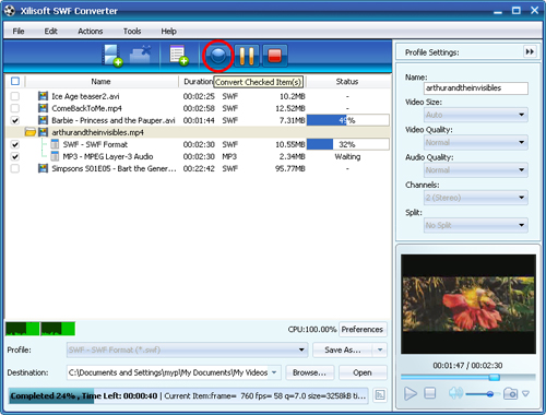 Xilisoft SWF Converter