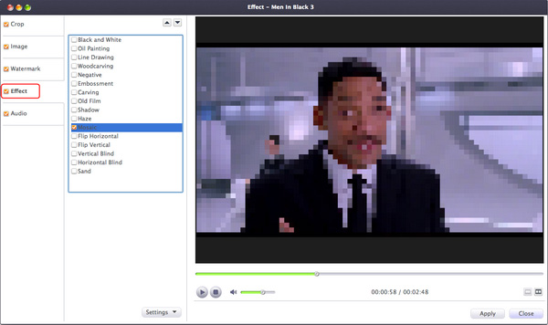convert MP4 to AVI on Mac