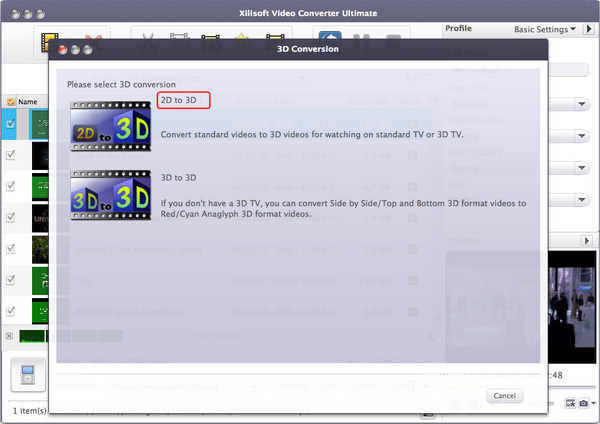 Xilisoft Video Converter Ultimate for Mac