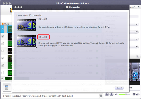Xilisoft Video Converter Ultimate for Mac