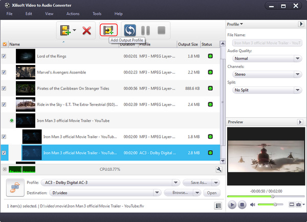Xilisoft Video to Audio Converter