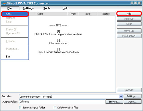 Xilisoft WMA MP3 Converter