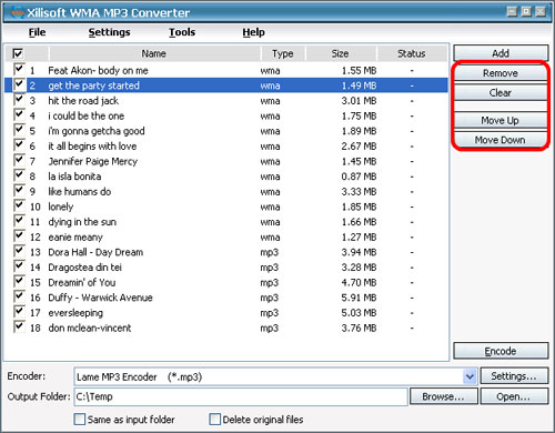 Xilisoft WMA MP3 Converter