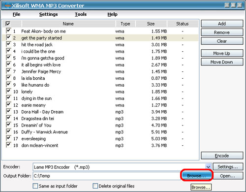 Xilisoft WMA MP3 Converter