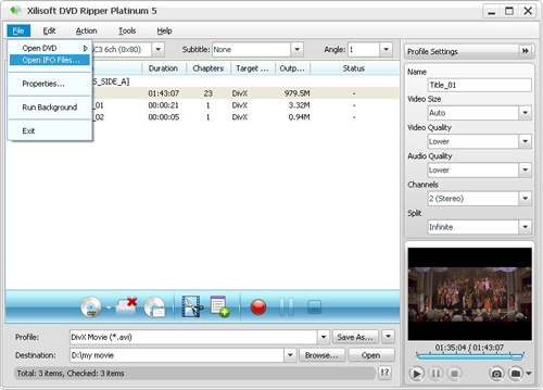 Xilisoft DVD to Video Platinum