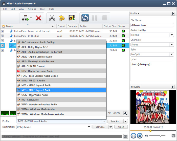 Xilisoft Audio Converter