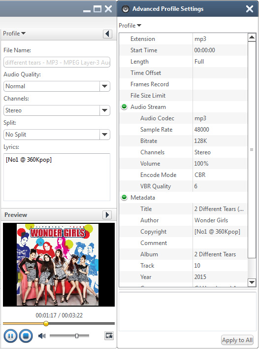 Xilisoft Audio Converter