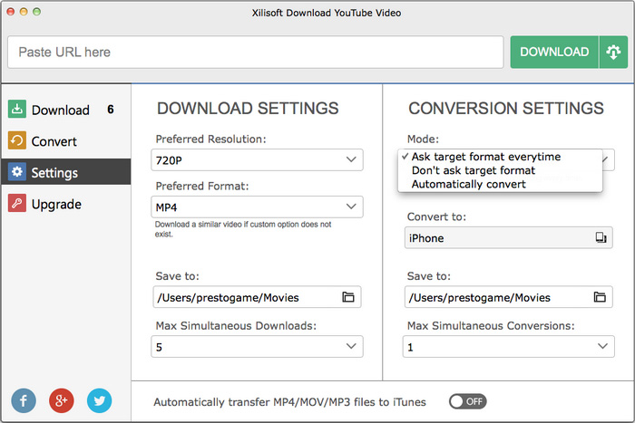 Xilisoft Download YouTube Video for Mac