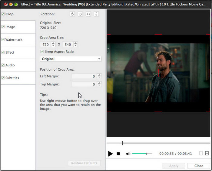 Xilisoft DVD to Video for Mac