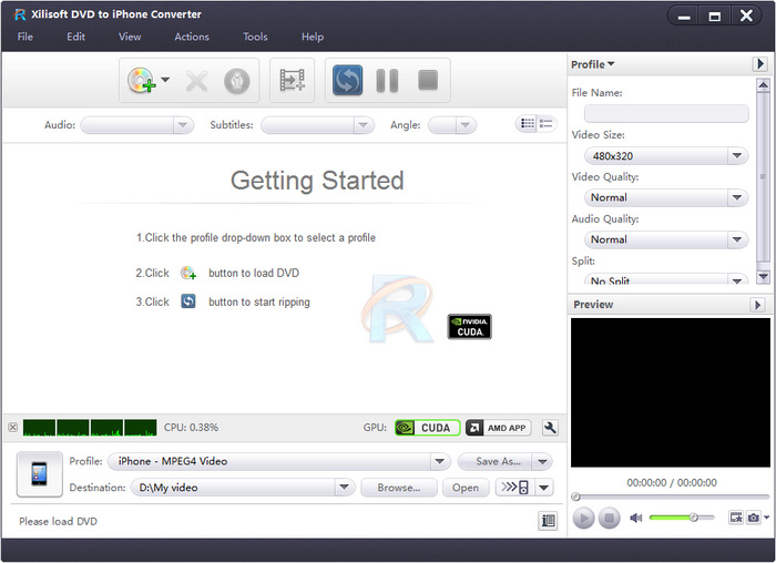 Xilisoft DVD to iPhone Converter - convert DVD to iPhone, convert DVD to iPhone