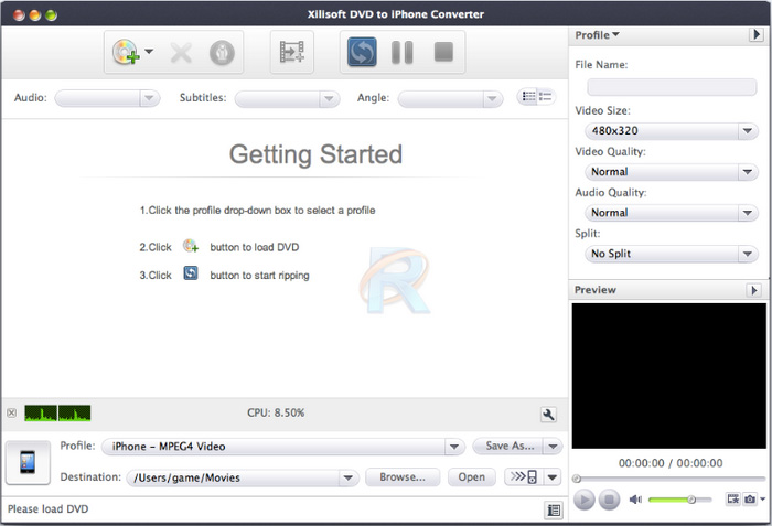 Xilisoft DVD to iPhone Converter for Mac 