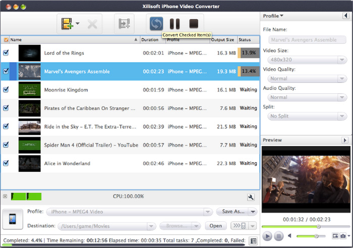 Xilisoft iPhone Video Converter for Mac