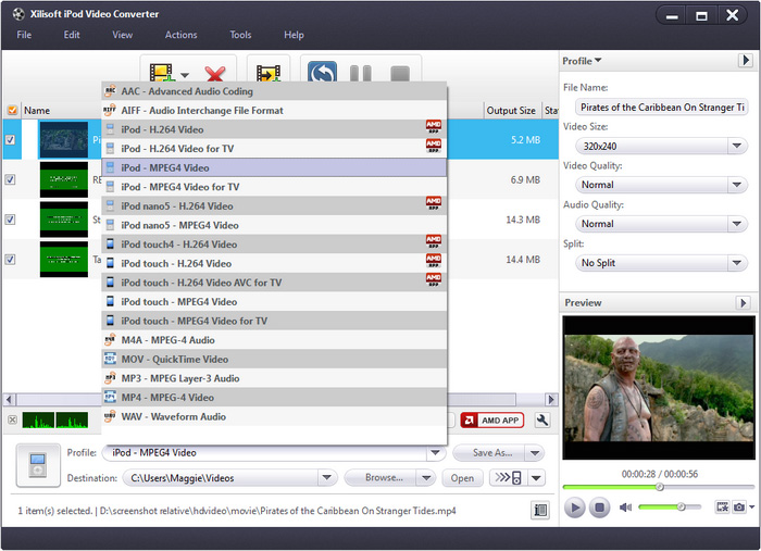 Xilisoft iPod Video Converter