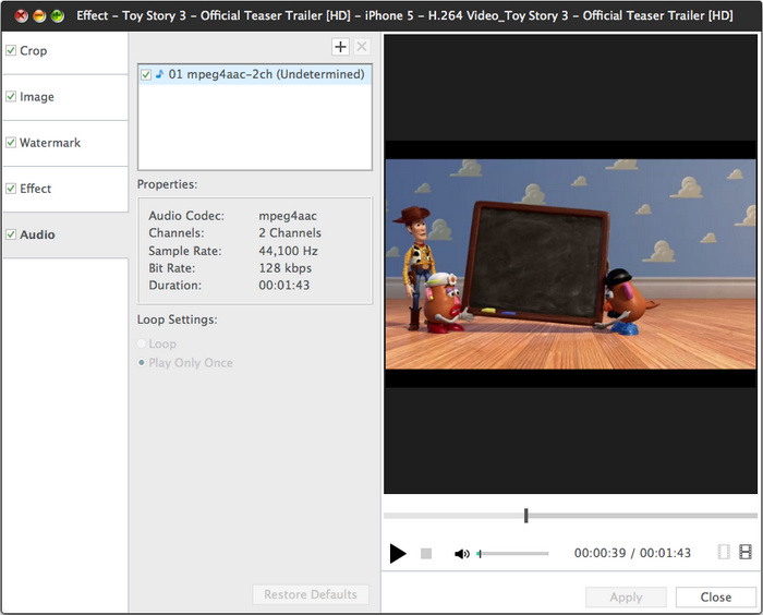 Xilisoft Video Converter Ultimate for Mac